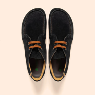 Zapatos N5938 SILK SUEDE BLACK/ONDINA color Black