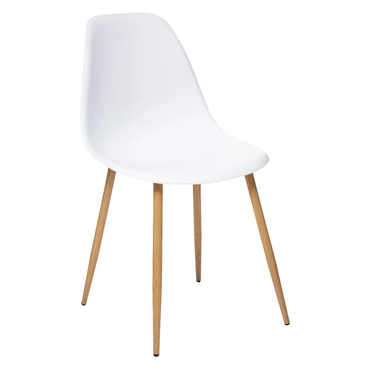 Chaise "Taho" 44cm blanc