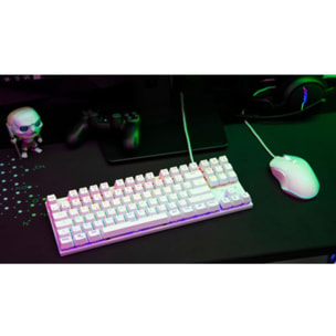 Pack clavier et souris gamer THE G-LAB COMBO MERCURY/W FR 2 EN 1