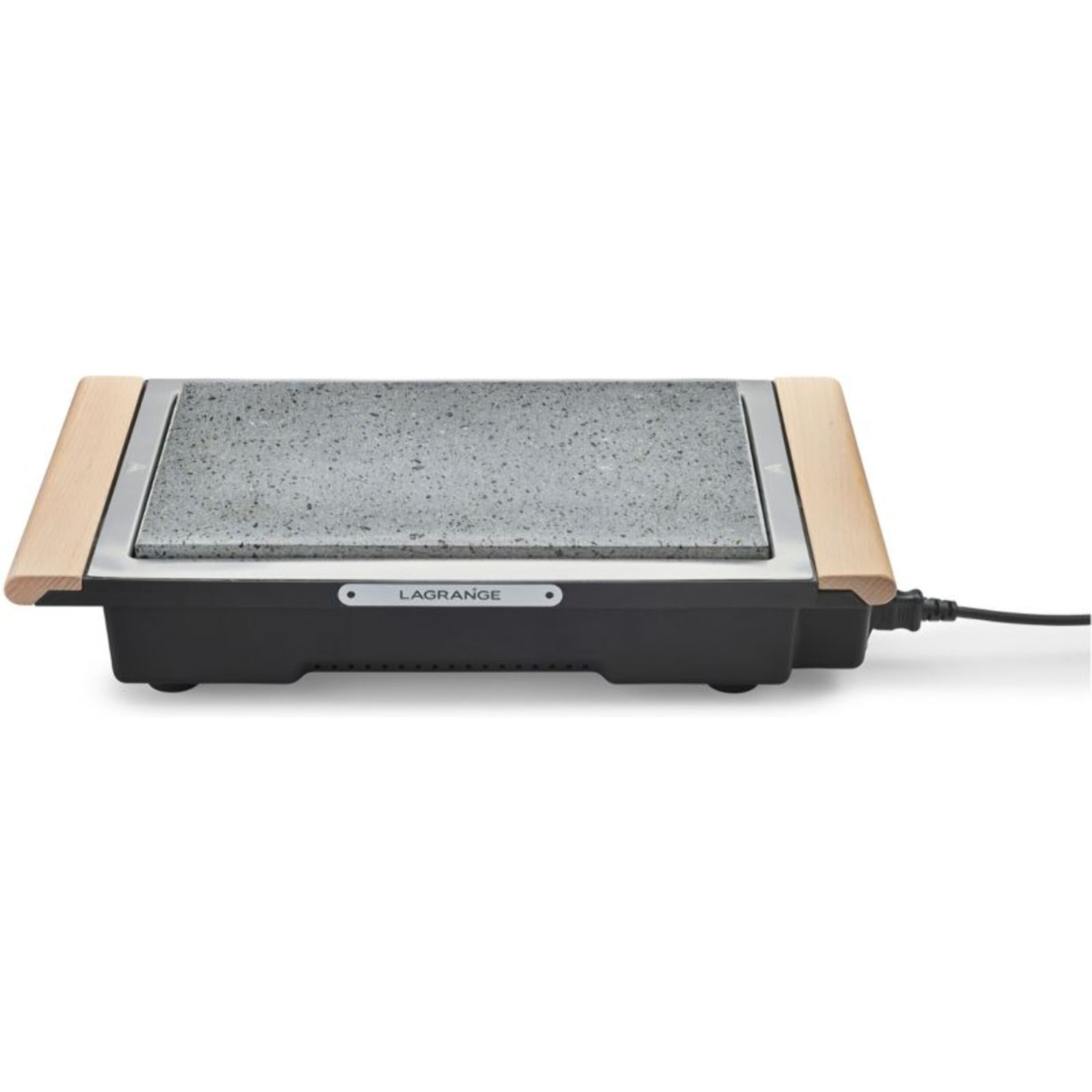 Grille-viande LAGRANGE Grill' Pierre Classic bois clair à poser, 37x23 cm