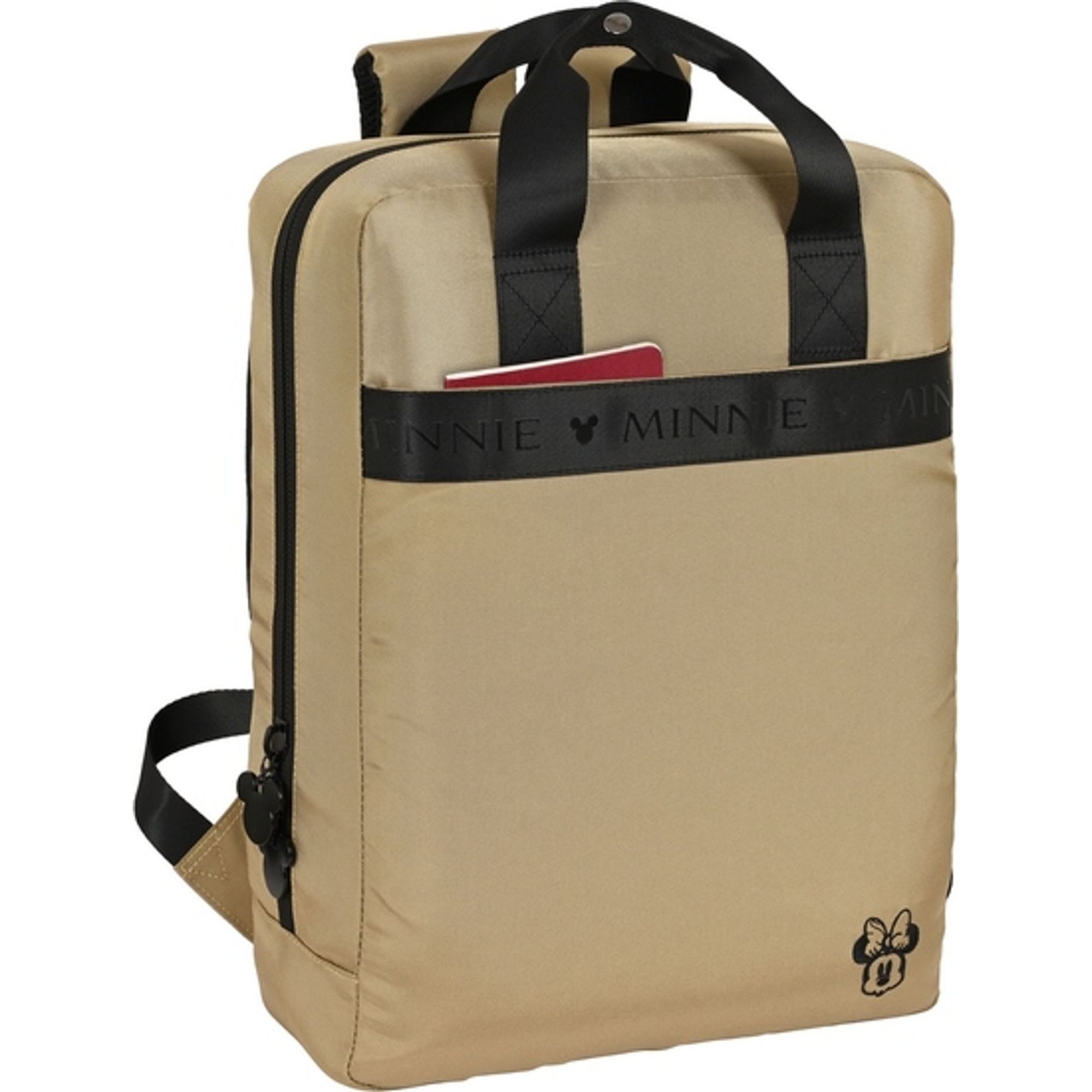 Mochila para portatil 13,3+usb minnie mouse premium