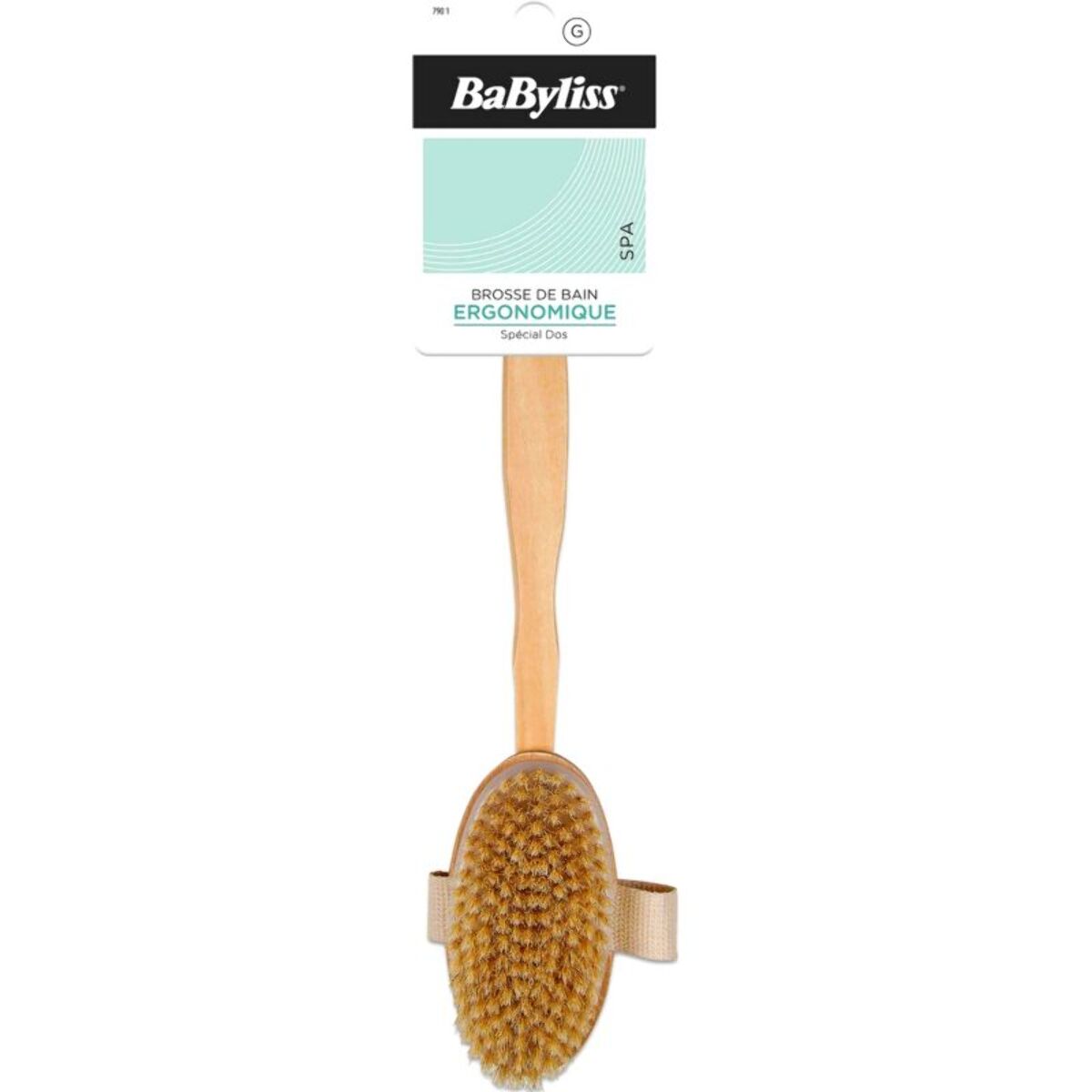 Brosse BABYLISS DE BAINS EN BOIS