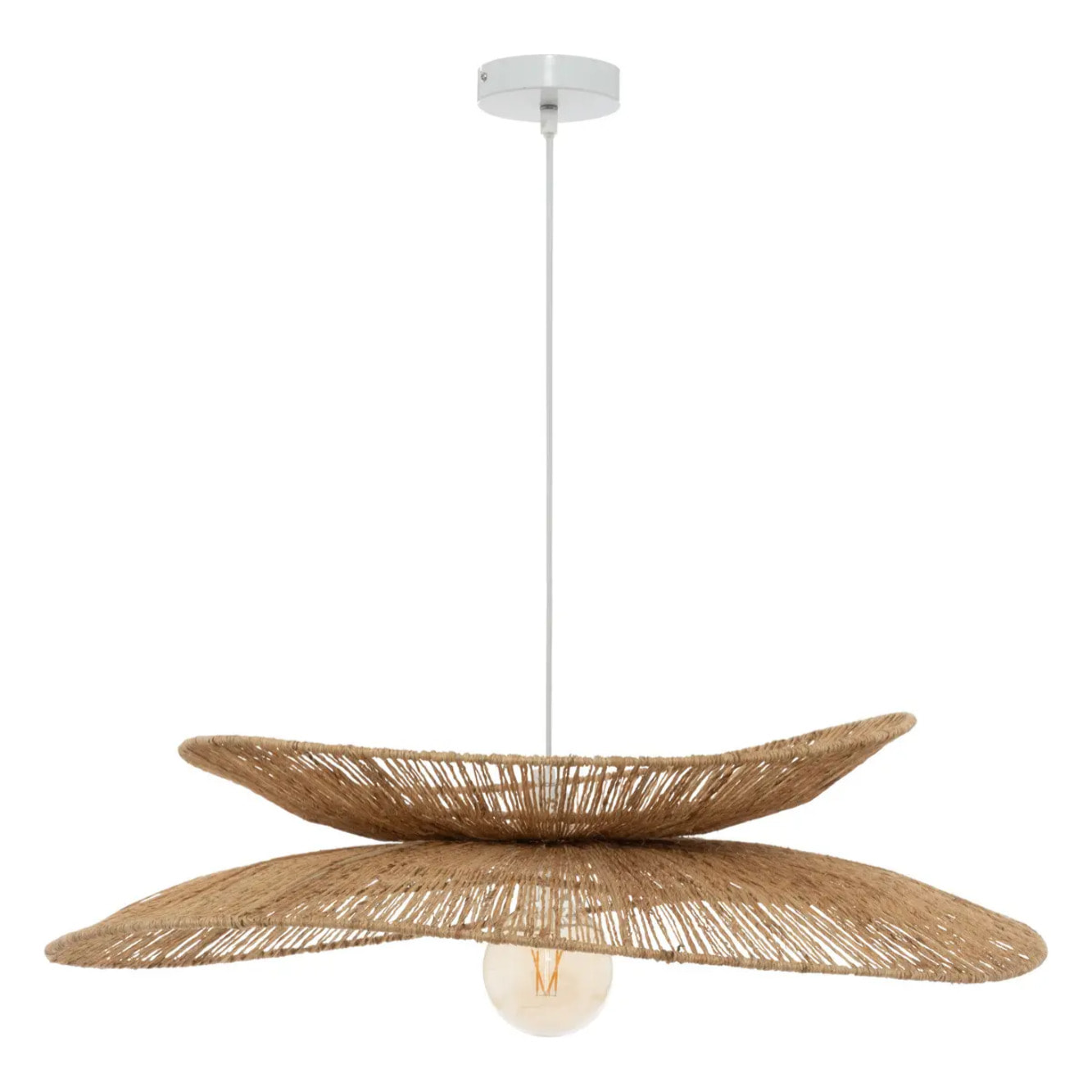 Suspension "Alara" jute beige D69,5cm
