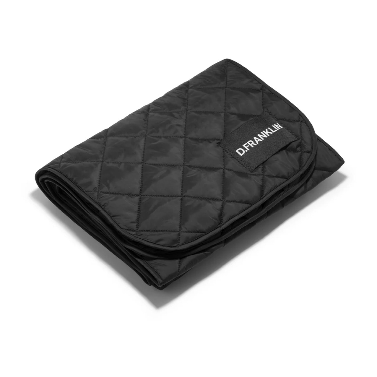 Bufanda Acolchada Nordic Bomb Quilted Scarf en Negro D.Franklin