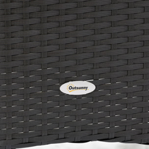 Salon de jardin 6 personnes – Table à manger – Fauteuils inclus