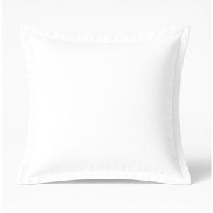 Taies d’oreiller et traversin 100% coton | Blanc | Douces, respirantes, naturelles