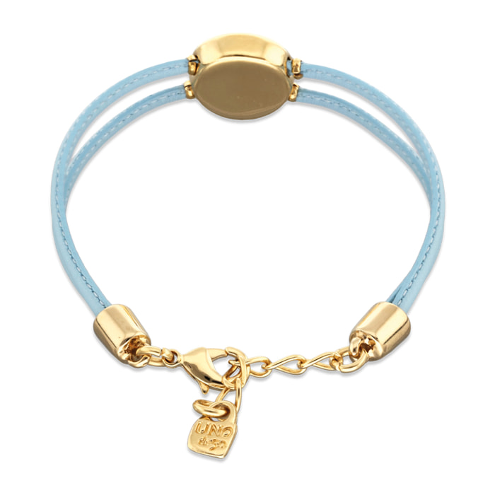 Pulsera SER INTUITIVA AZUL CLARO M