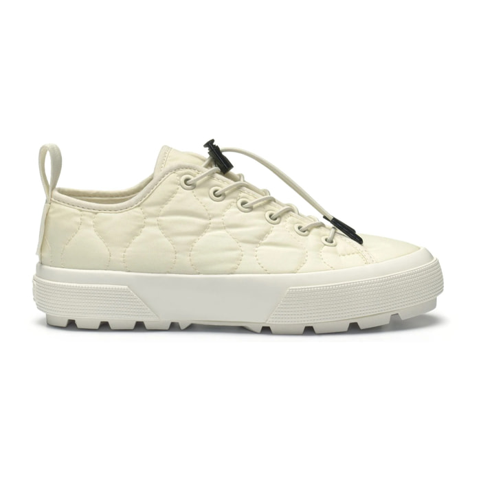 Sneakers Superga Donna Beige 2625 TANK QUILTED NYLON