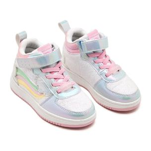 Zapatillas Altas Arco Iris Multicolor