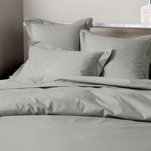 Housse de couette percale de coton peigné ''Julian'' toutes dimensions Coton Pur