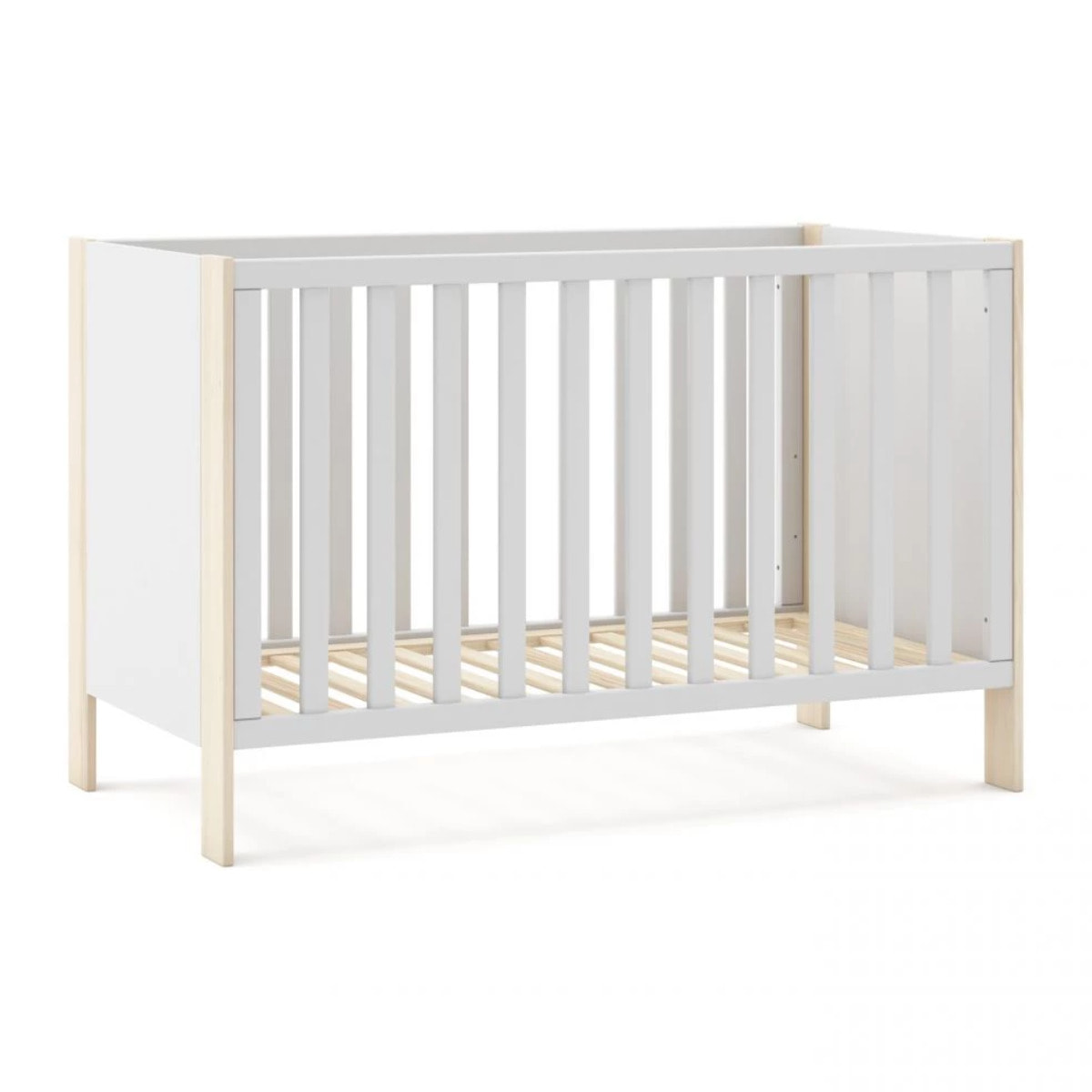 Cuna Misty Breeze Blanco - Oak Soft