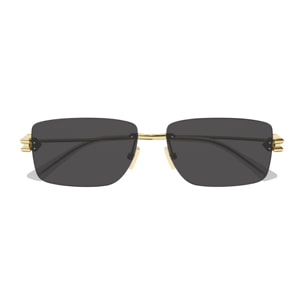 Gafas de Sol Bottega Veneta BV1126S-002 de Metal Hombre 58 mm