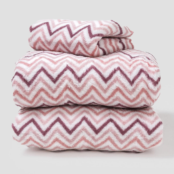 Juego de sábanas coralina Kit rosa bebé cuna