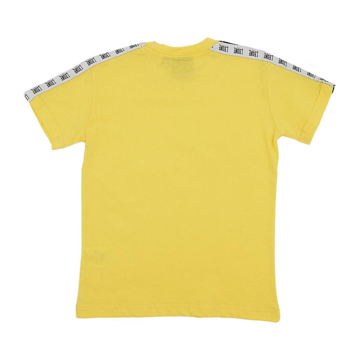 Camiseta infantil de manga corta con banda New Tape