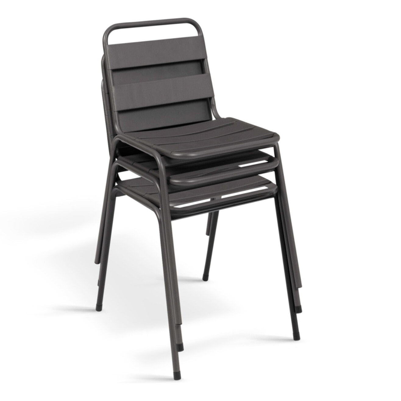 Chaises de jardin acier