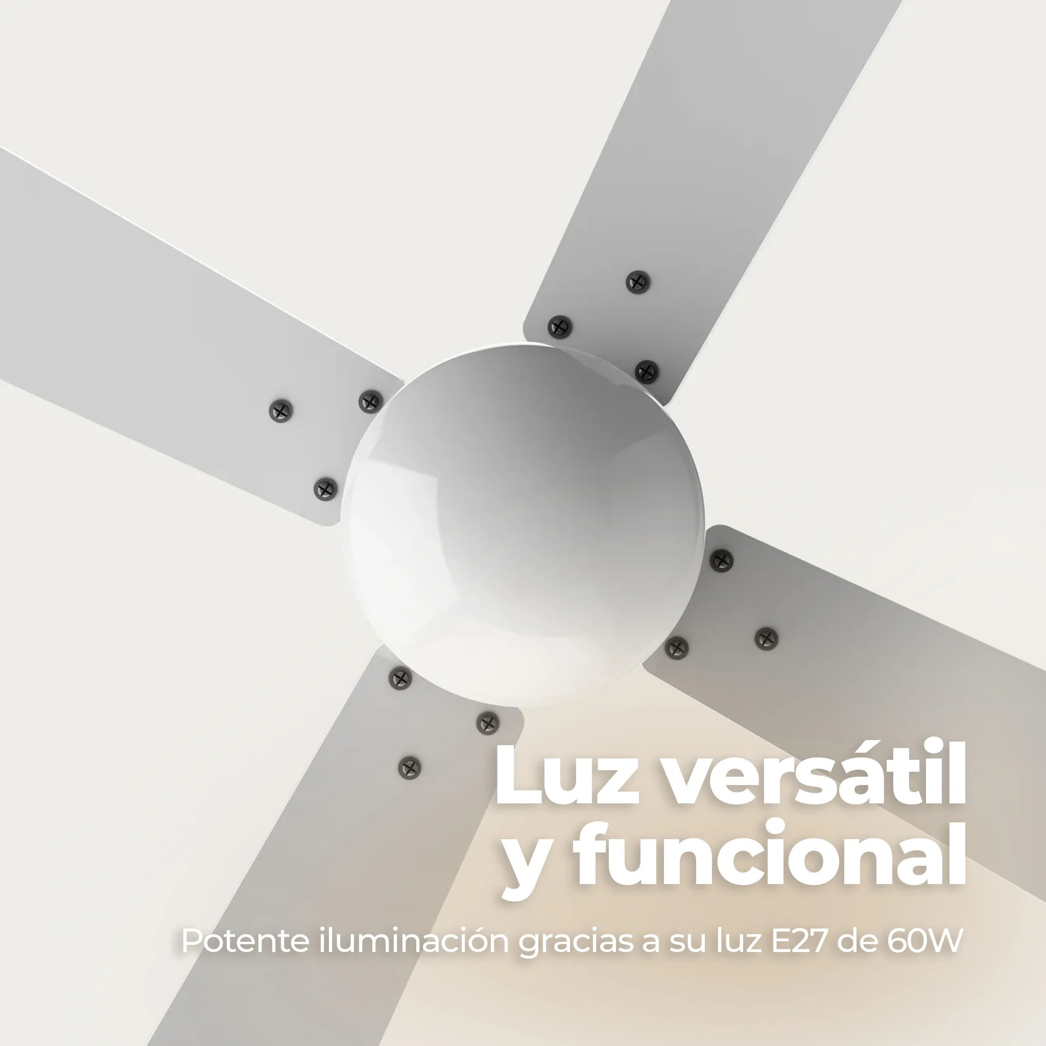 Ventilador de techo EVVO V415 Steel