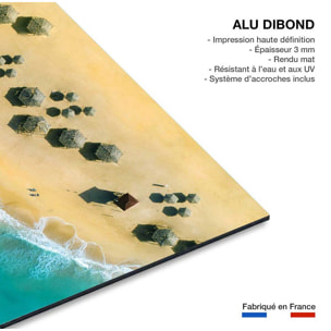 Tableau paillote du pacifique Tableau alu Dibond