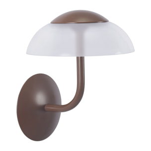 Forlight Eclipta II aplique marrón con luz led blanco cálido 3000K