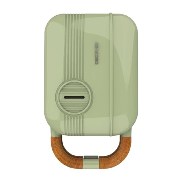 Cecotec Appareil à Sandwich Rock'nToast Retro One Green