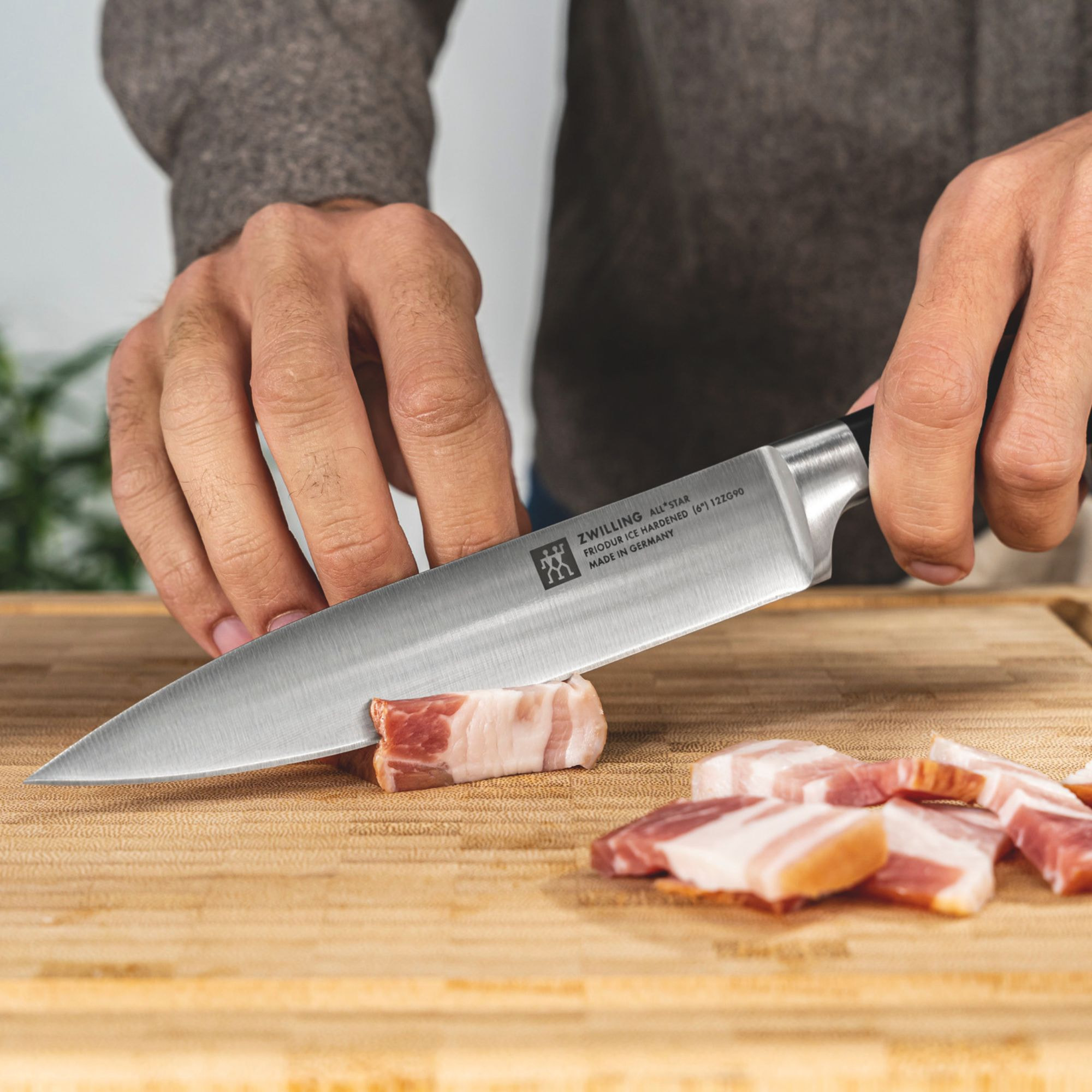 Couteau de chef 20 cm, Argent