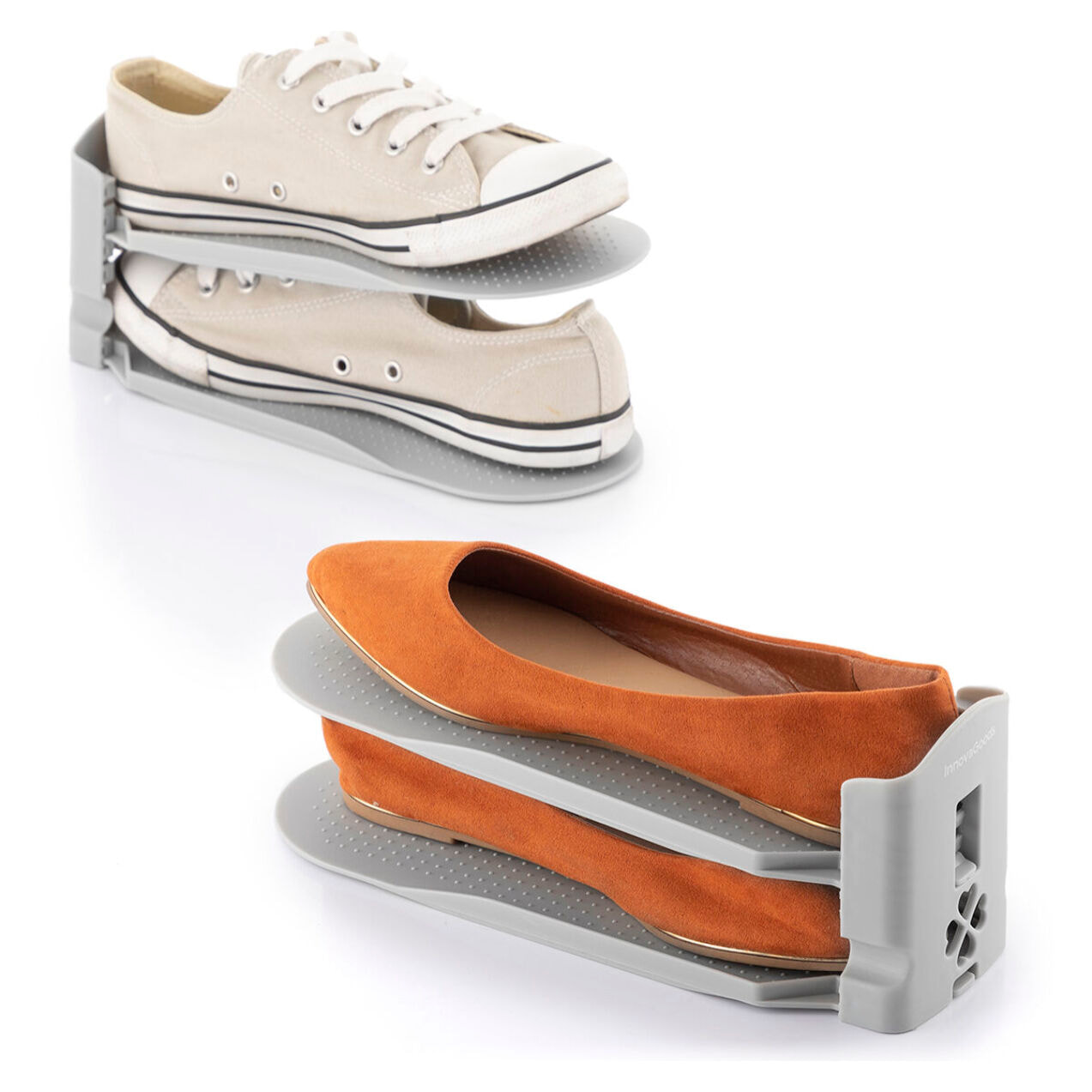 Organizador de Zapatos Regulable Sholzzer InnovaGoods 6 Unidades