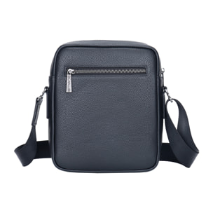 Borsa a tracolla  da uomo In Vera pelle Made in Italy 20x25x8 cm