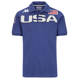Camisas de polo Kappa Hombre Mujer Eroi Polo Usa Us