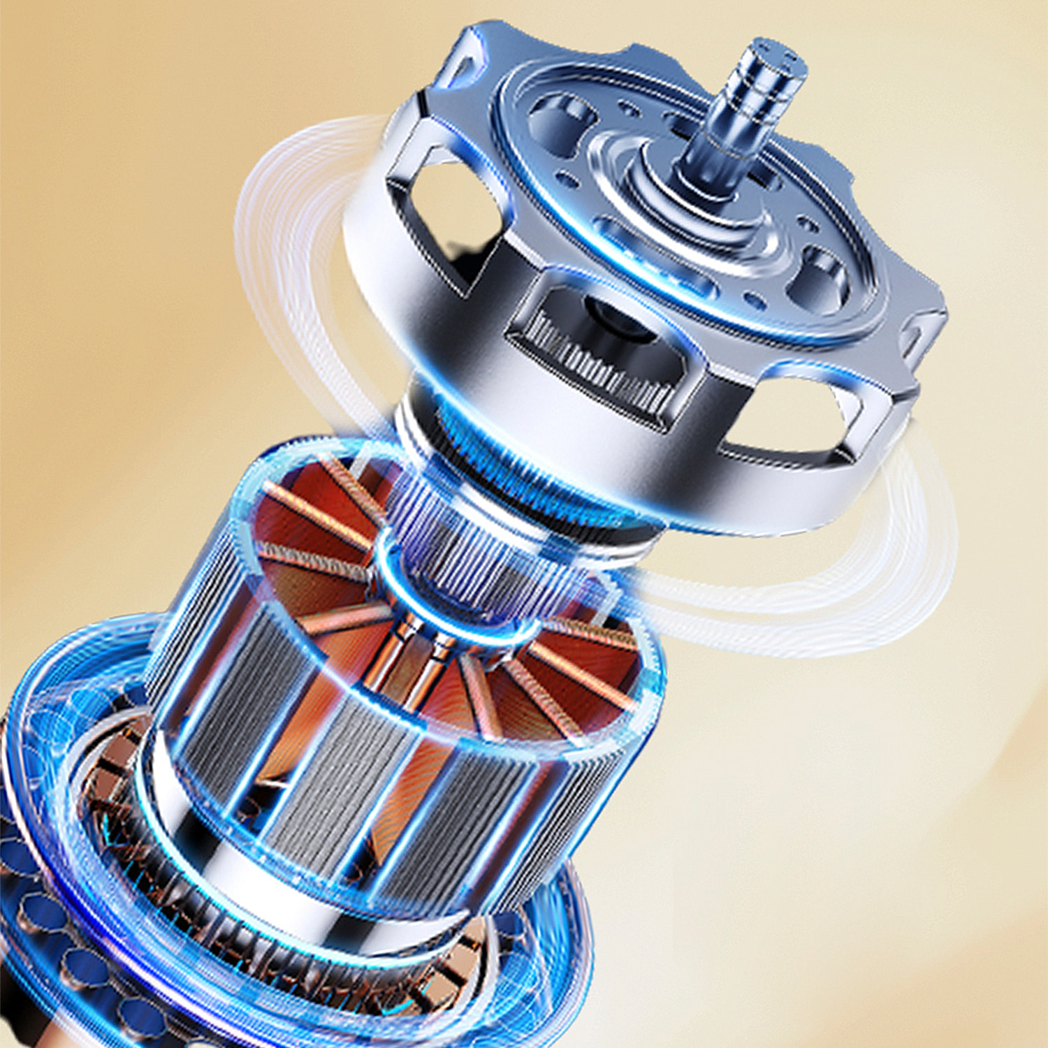 Depilatore 2 in 1 con doppia testina.