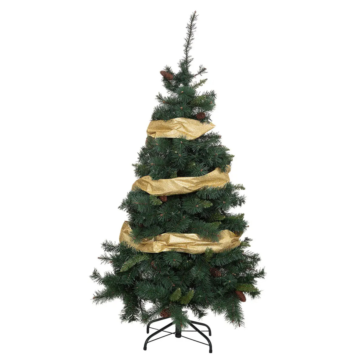 Guirlande de Noël ruban 12cmx5m doré