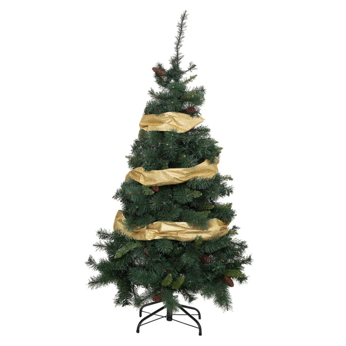 Guirlande de Noël ruban 12cmx5m doré