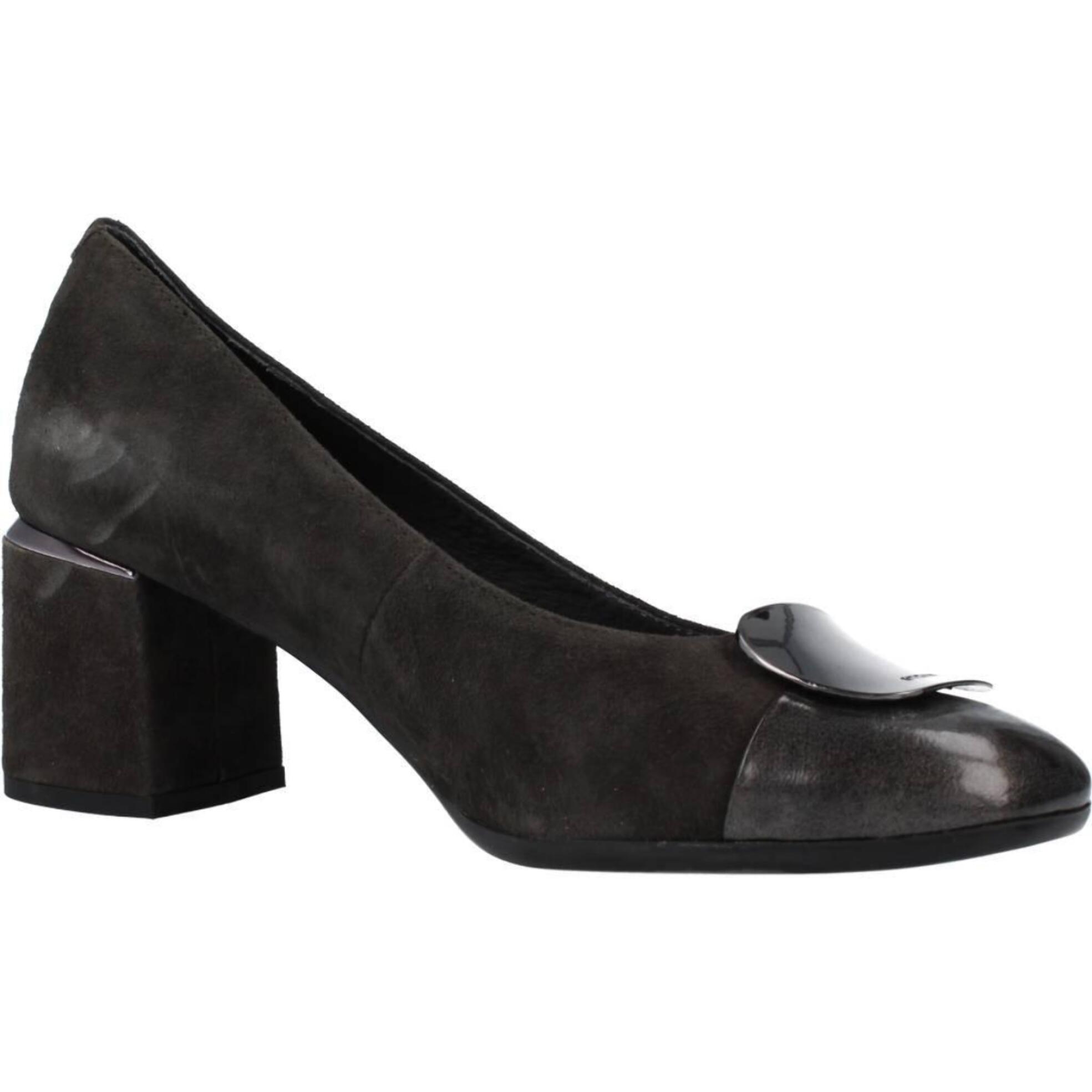 Salones Mujer de la marca STONEFLY  modelo BRIDGET 2 PATENT/GOAT SUEDE GRIS