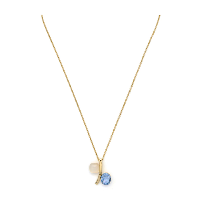 Collar Hared acabado oro amarillo 18k