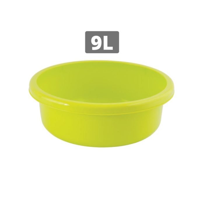 Bassine de lavage ronde 9L Vert MSV