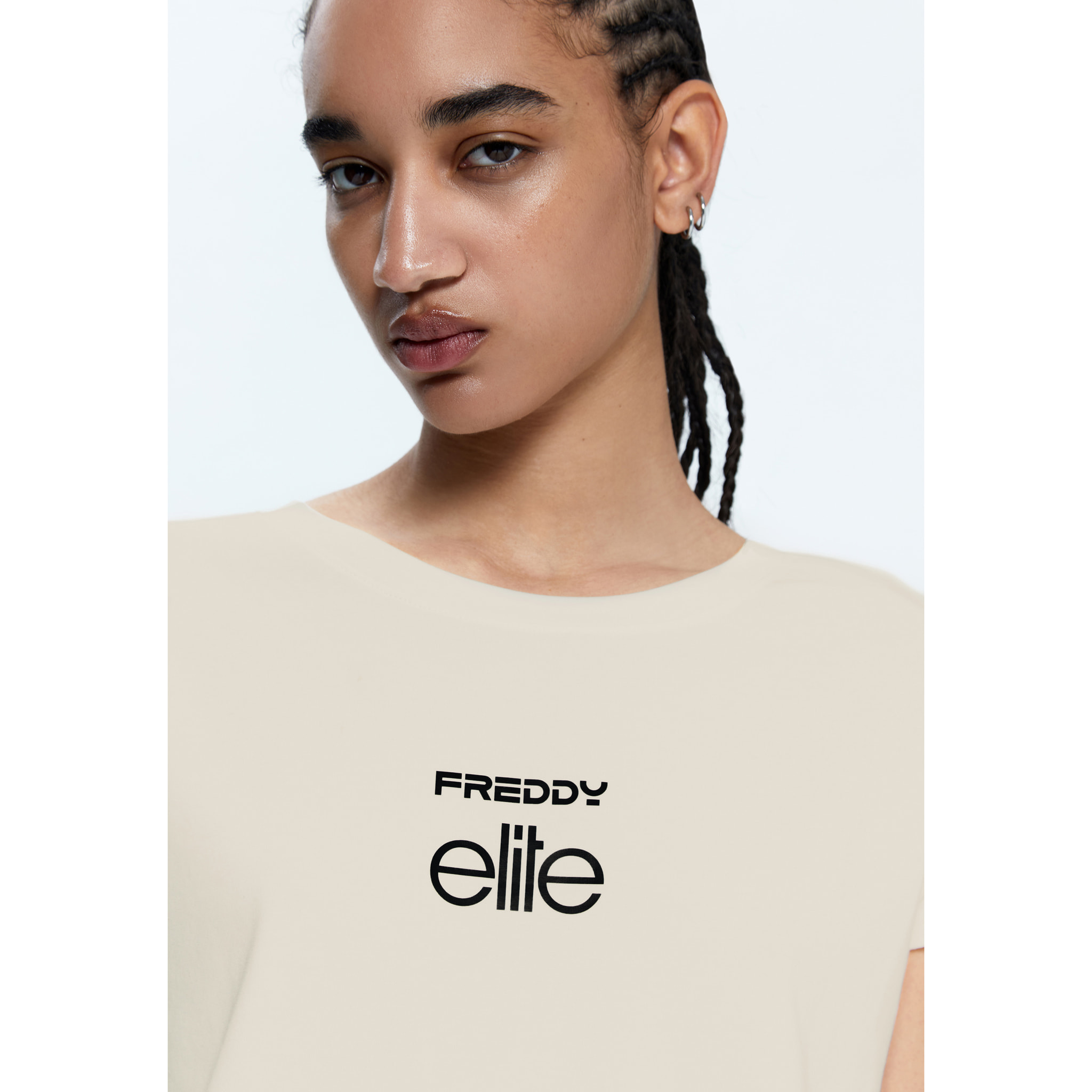 T-shirt Bi-fronte Donna Elite x Freddy