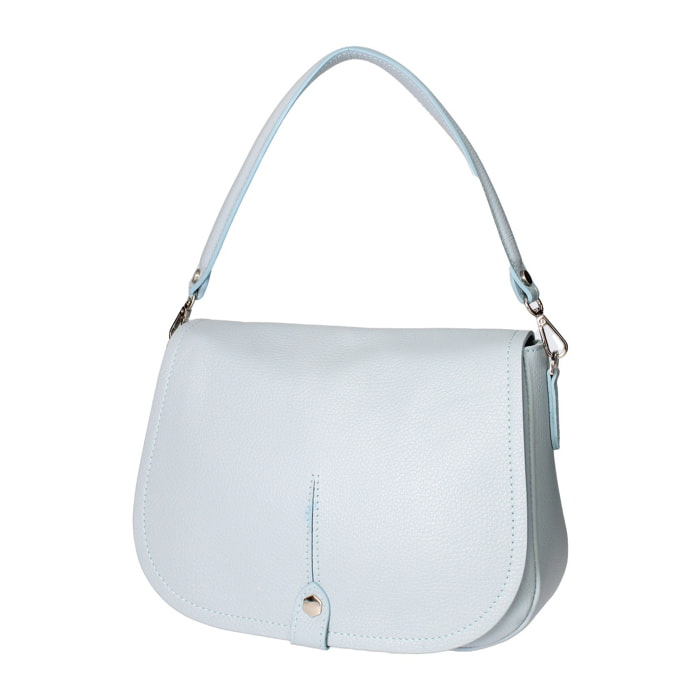 Borsa a spalla da donna - Modello Sabina - Vera pelle - 29.0 x 20.0 x 11.0 cm