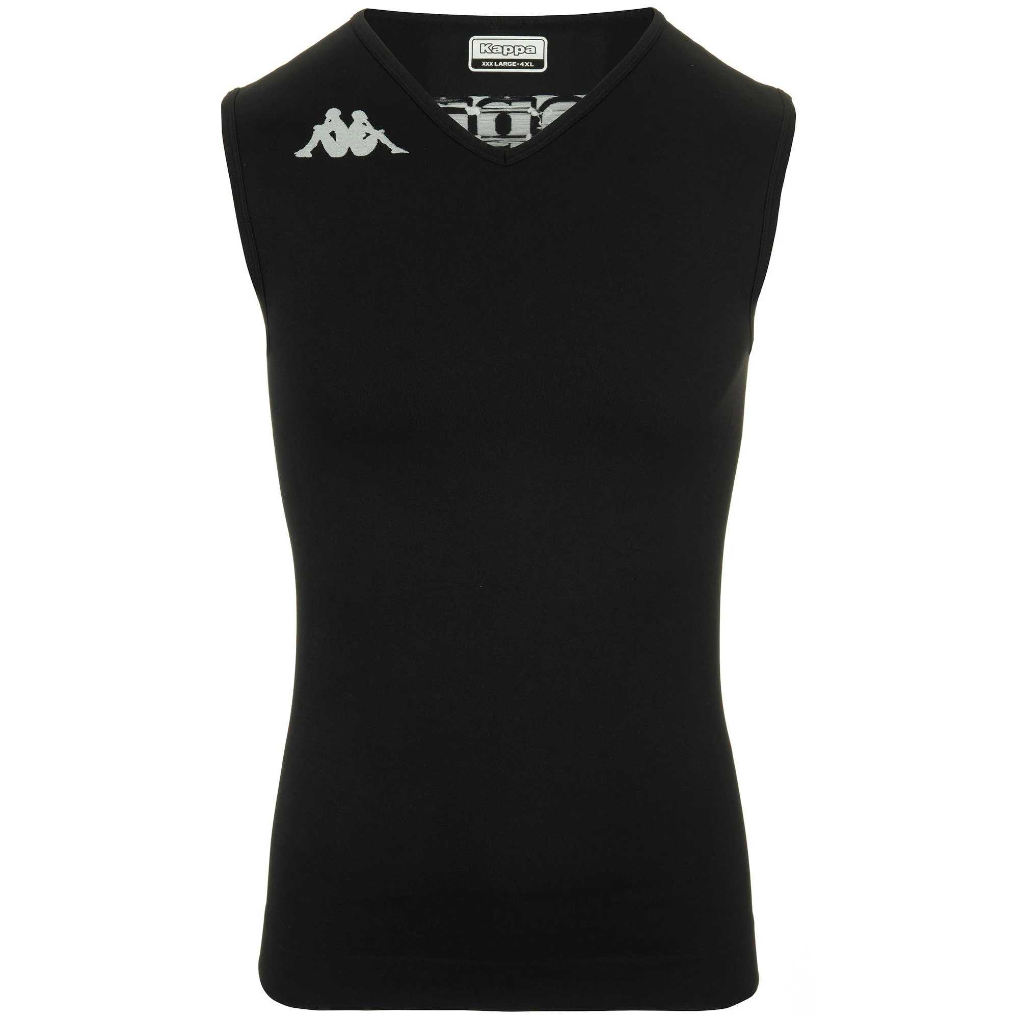 Kappa - Skin T-Shirts & Top Donna Nero - KAPPA4SKIN KOMBAT NANKV