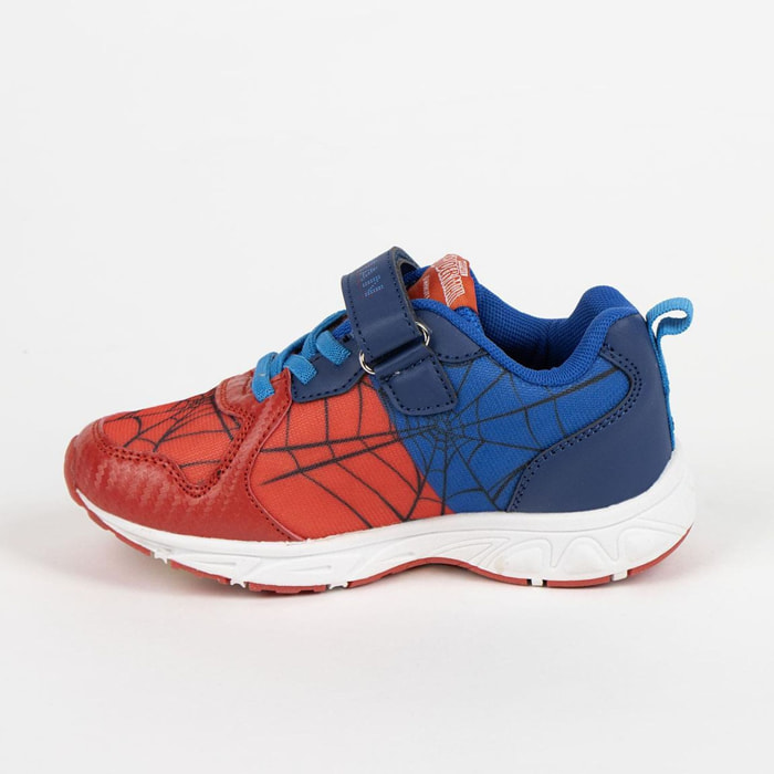 Deportiva Suela Tpr Con Luces Spiderman