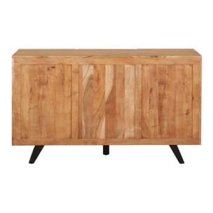 CREDENZA ACHILLE 85CM 3A ACACIA METALLO ORIZ