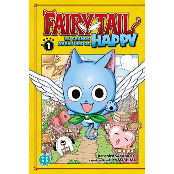 Sakamoto, Kenshirô | Fairy Tail - La grande aventure de Happy T01 | Livre d'occasion