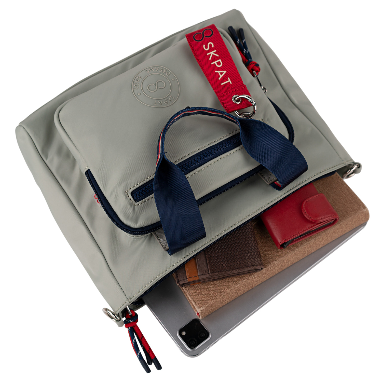 Bolso De Mano Skpat Moselle Verde Menta