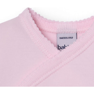 Body cruzado bebé manga larga algodón