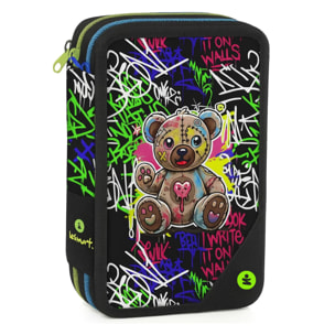 beSmart - ASTUCCIO TRIPLO 18+18 GIOTTO PREMIUM TEDDY