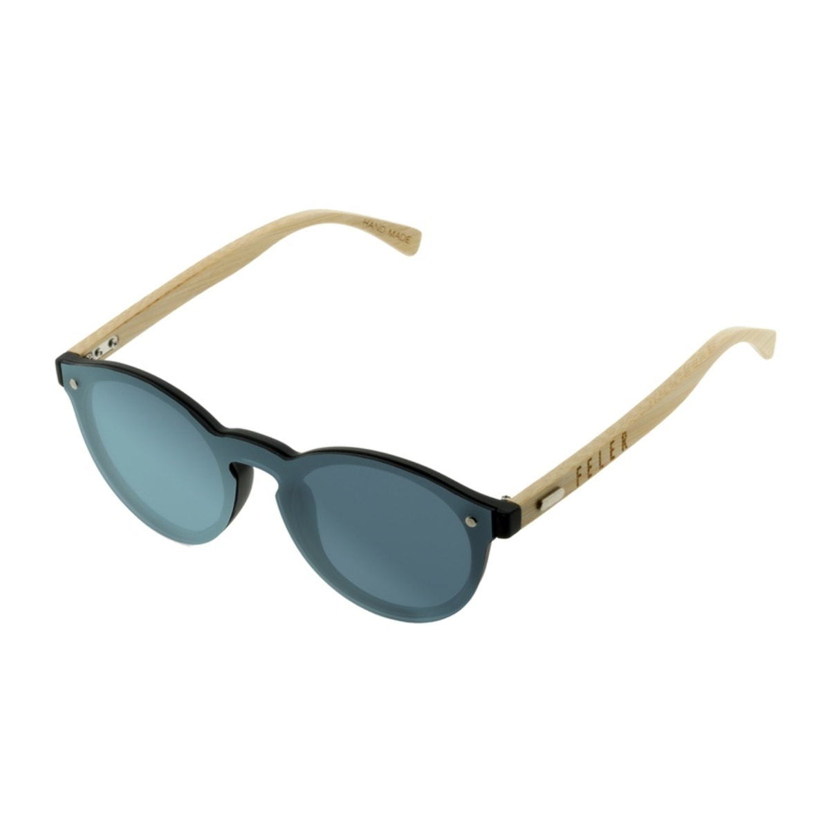 Gafas de Sol Feler B319-1 - BLACK de Madera Unisex 45 mm