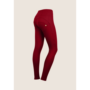 Pantaloni push up WR.UP® vita alta superskinny similpelle