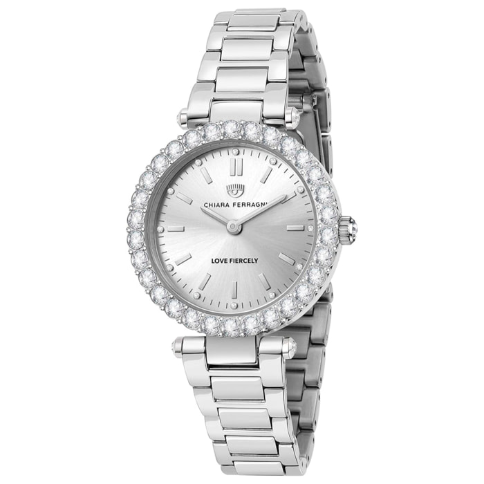Reloj Chiara Ferragni R1953103503 Mujer Analogico Cuarzo con Correa de Acero inoxidable