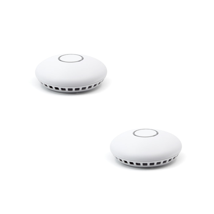 Lot de 2 détecteurs de fumée connectés HomeSmoke Avidsen
