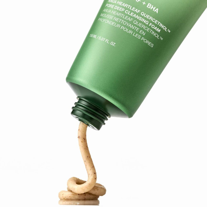 Heartleaf Quercetinol Cleansing Foam - Mousse Nettoyante Purifiante 150ml