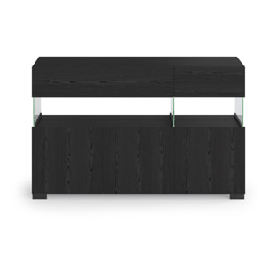 TOMASUCCI madia FLOAT BLACK WOOD 3A Multicolore