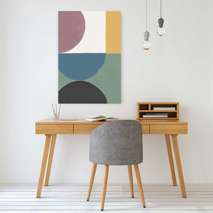 Tableau Retro coloré v Tableau alu Dibond