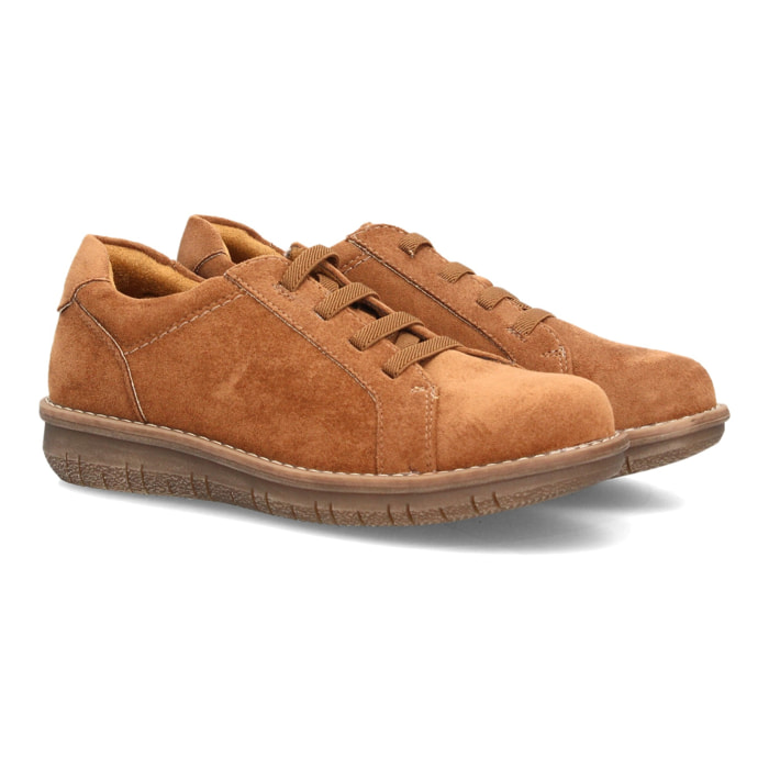 Zapato casual para mujer con cordones elásticos